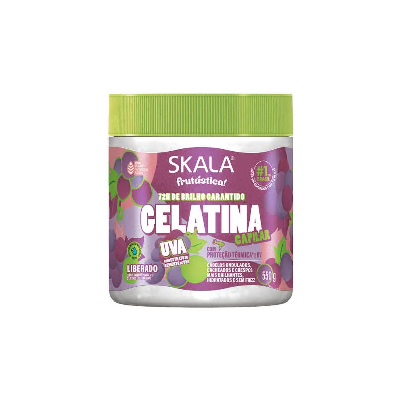 Gelatina Uva 550g - Skala