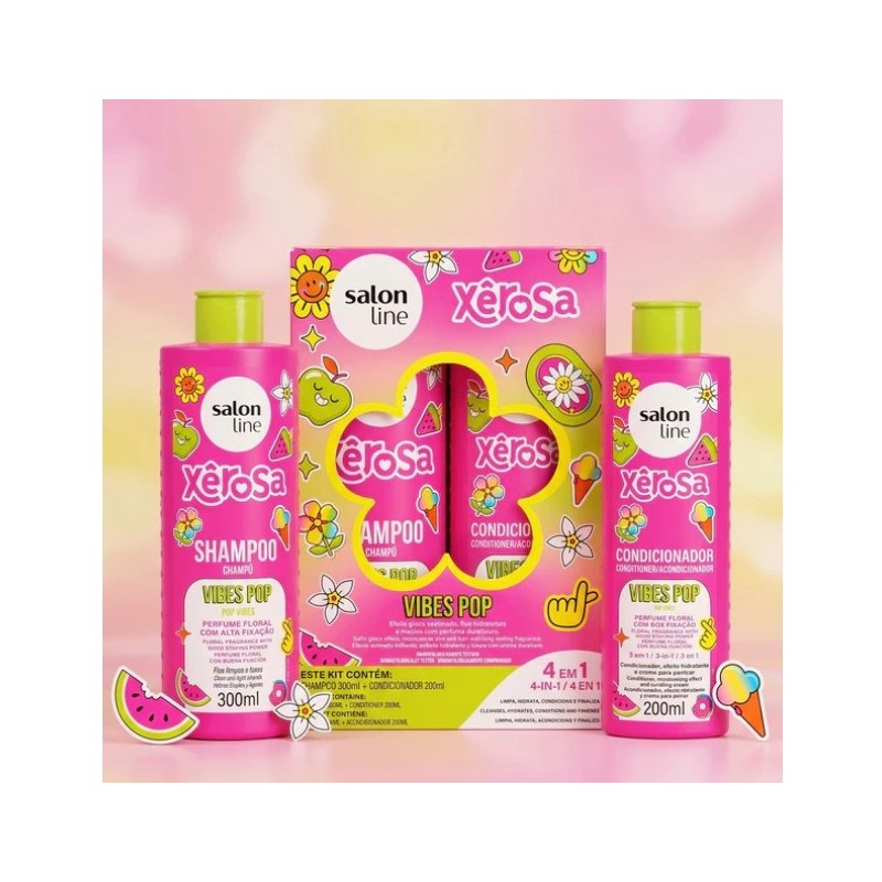 Kit Sh+Cond Vibes P 300ml