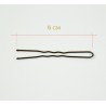 Ganchos Pretos Aberto 5cm