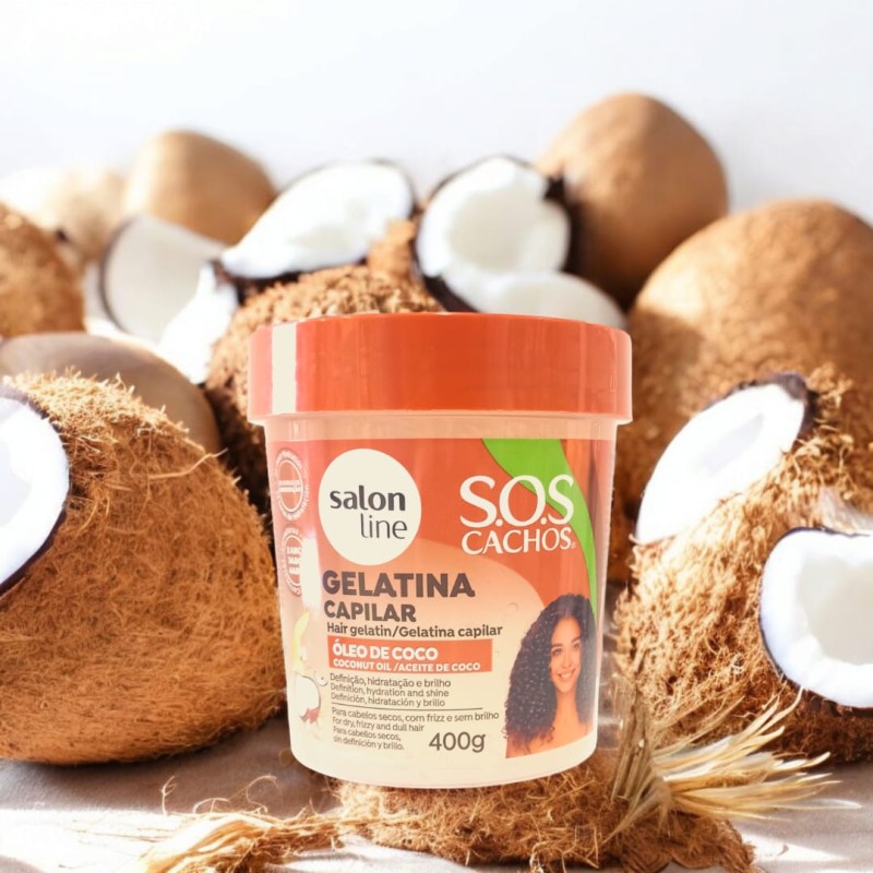 Gelatina Óleo Coco 400g